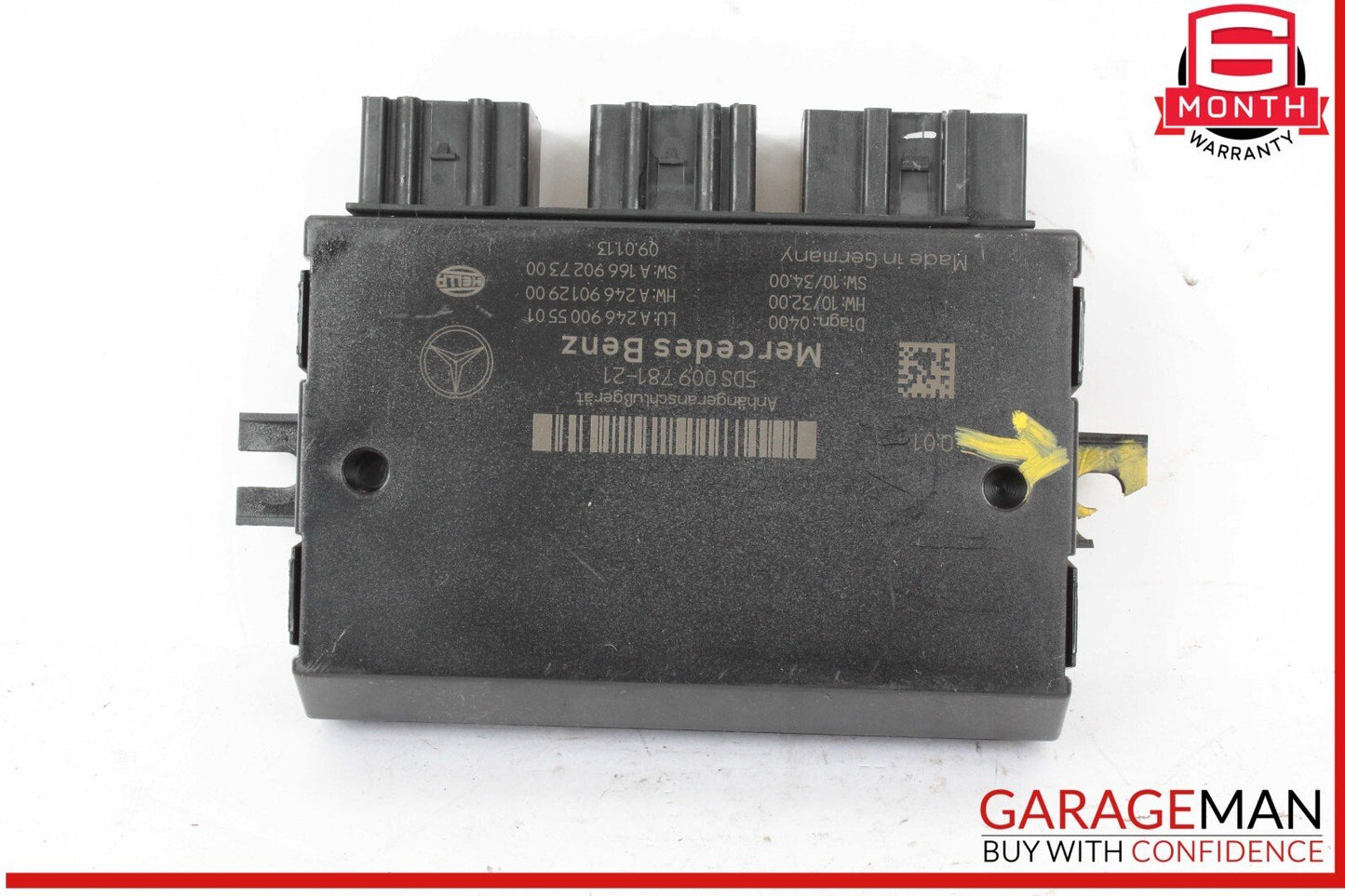 12-16 Mercedes X166 GL450 4MATIC Trailer Towing Control Module OEM