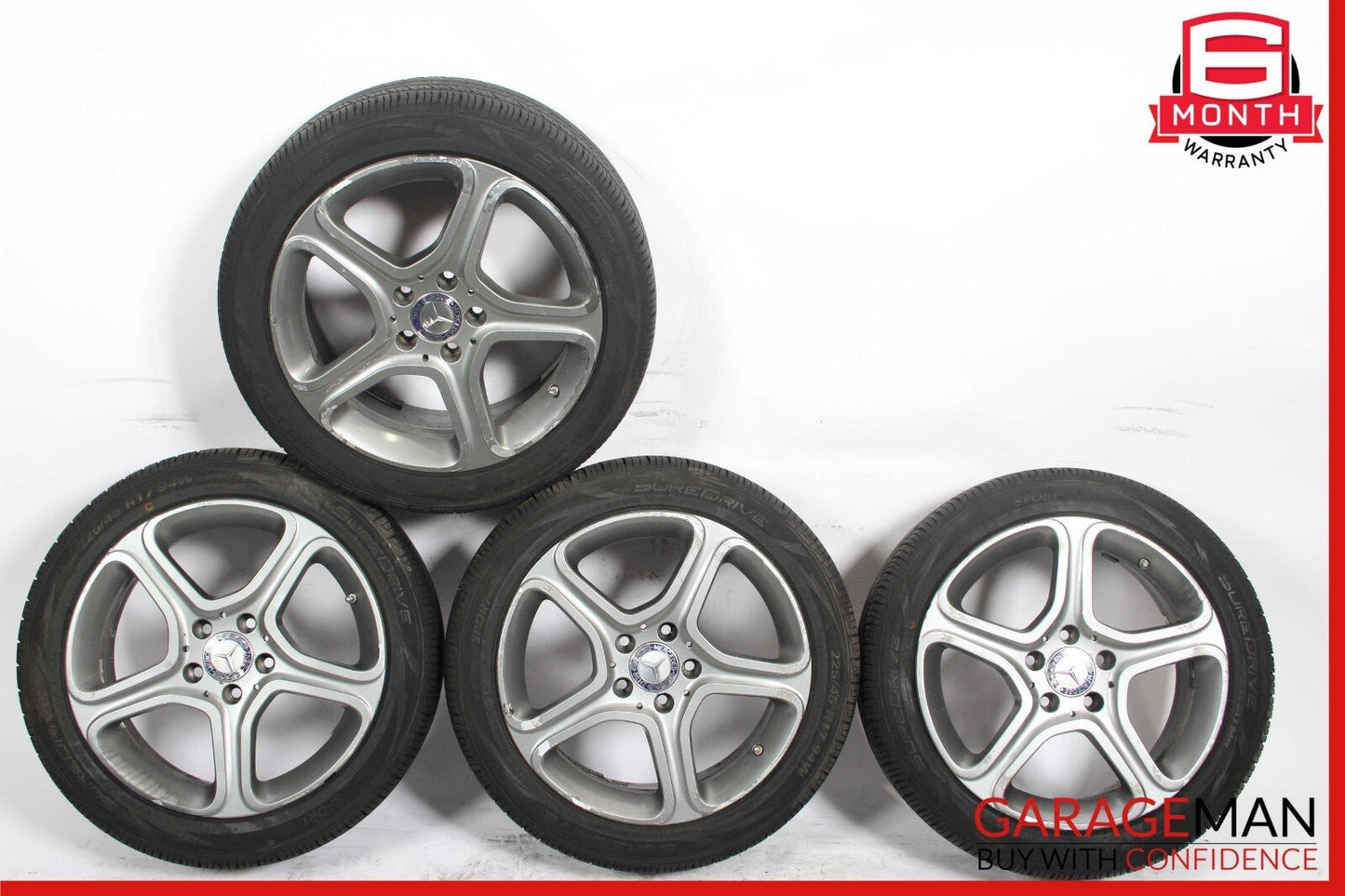 14-19 Mercedes W117 CLA250 Wheel Tire Rim Set of 4 Pc 7.5Jx17 H2 ET52.5
