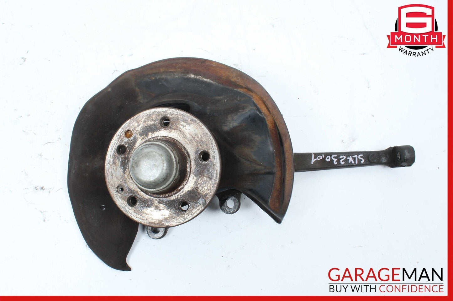 01-04 Mercedes R170 SLK230 Front Left Spindle Knuckle Brake Rotor Caliper Assy