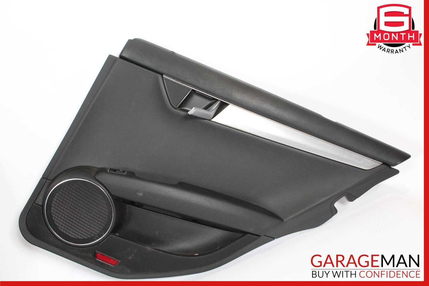 08-14 Mercedes W204 C250 C63 Sedan Rear Right Interior Door Panel Trim Black