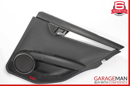 08-14 Mercedes W204 C250 C63 Sedan Rear Right Interior Door Panel Trim Black