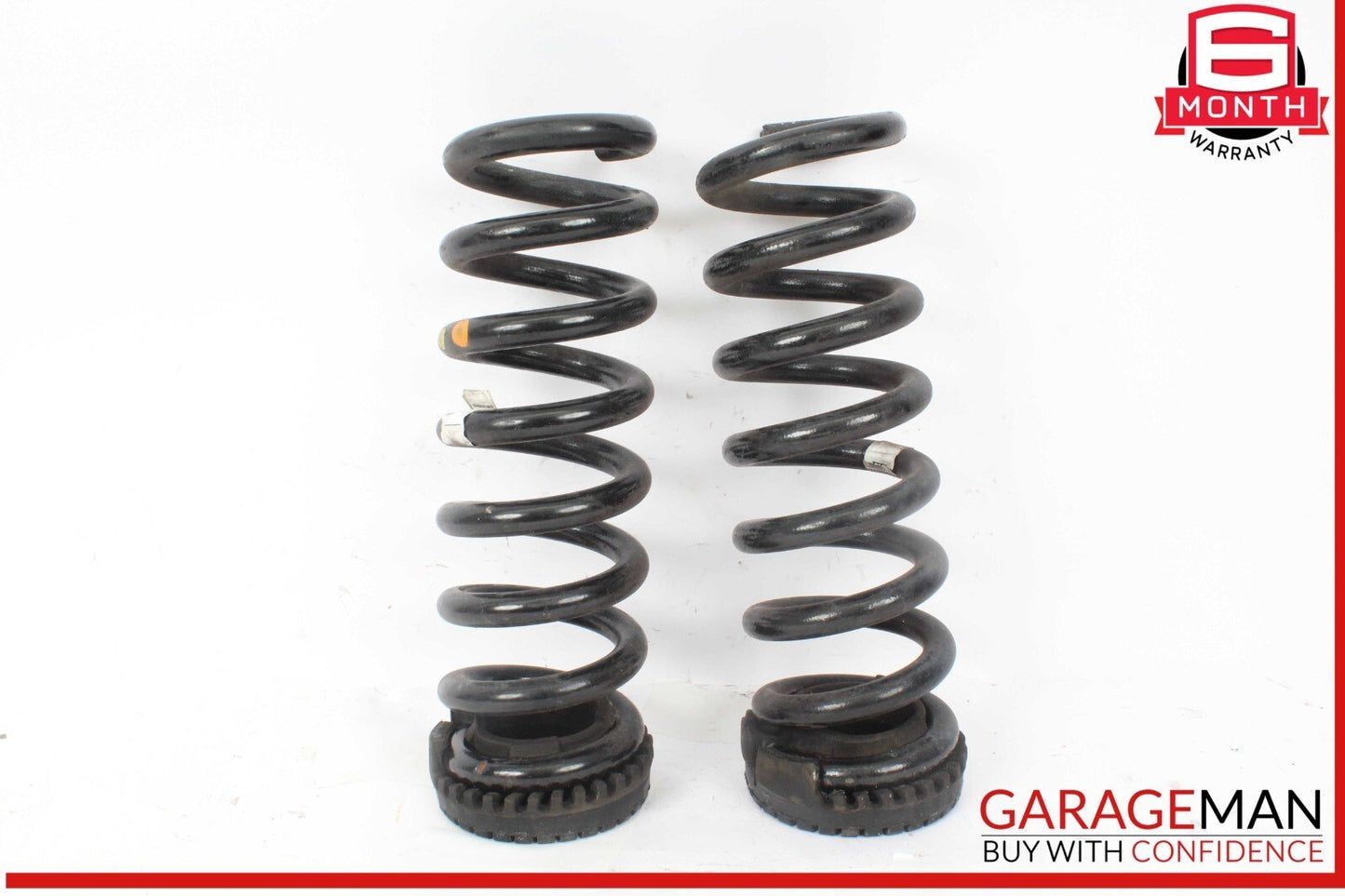 14-17 Maserati Quattroporte Rear Right & Rear Left Side Coil Spring Set OEM