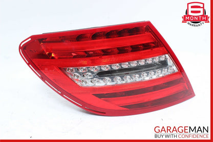12-14 Mercedes W204 C350 C250 C300 Rear Left Side Taillight Tail Light Lamp