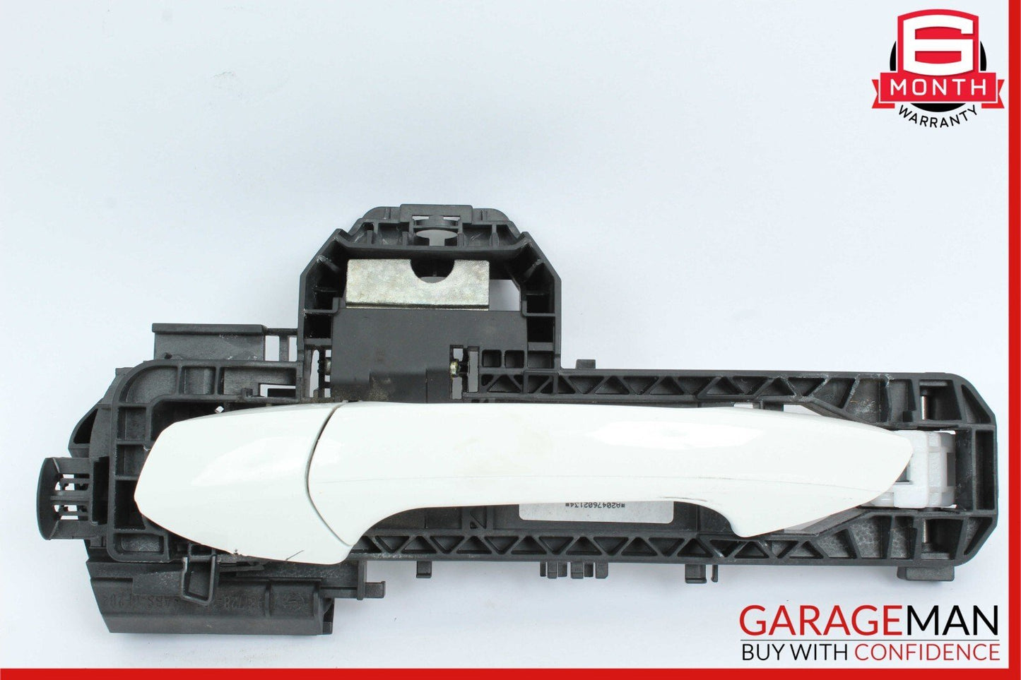 12-15 Mercedes W204 C250 C350 Rear Left Side Exterior Door Handle White OEM