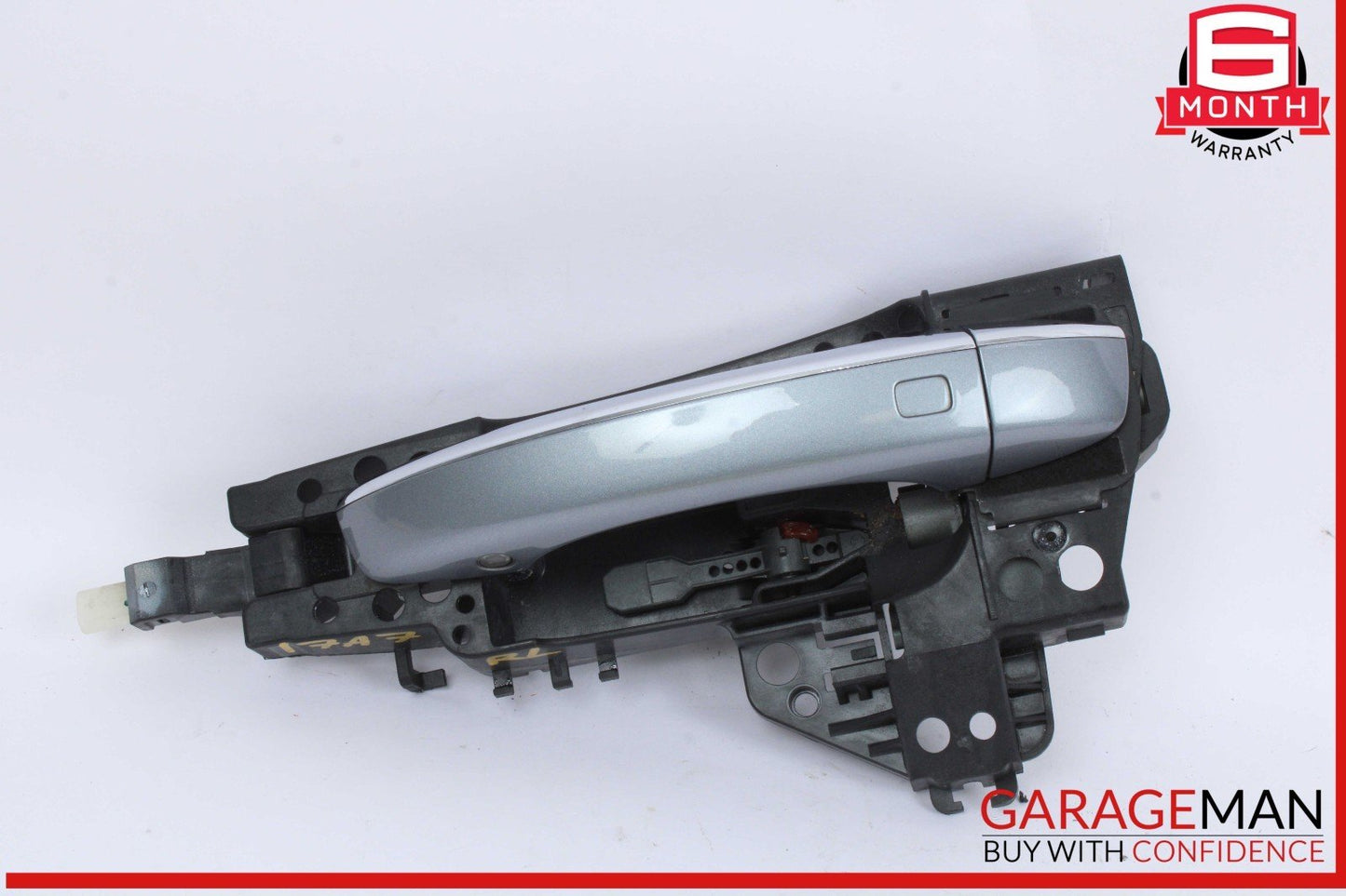 12-18 Audi A7 A6 Rear Left Driver Side Exterior Door Handle Silver 4H0837885 OEM
