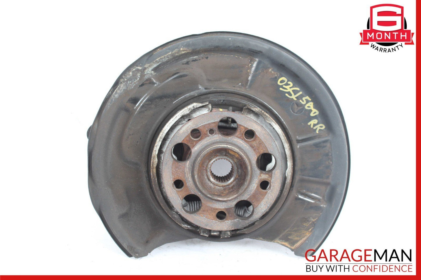 03-12 Mercedes R230 SL500 Rear Right Side Wheel Spindle Knuckle Hub Bearing OEM