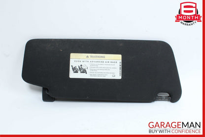 08-14 Mercedes W204 C250 C300 Front Left Side Sun Visor Sunvisor Shade Black OEM