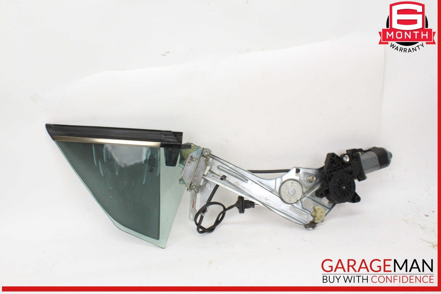 97-04 Mercedes R170 SLK230 Rear Right Side Quarter Window Glass w/ Motor OEM