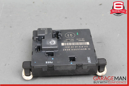 03-09 Mercedes W211 E63 AMG E350 Rear Left Driver Side Door Control Module Unit