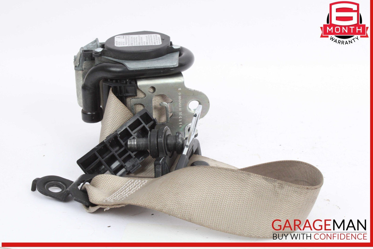 10-13 Mercedes W207 E350 E550 Coupe Rear Right Side Seatbelt Seat Belt Beige