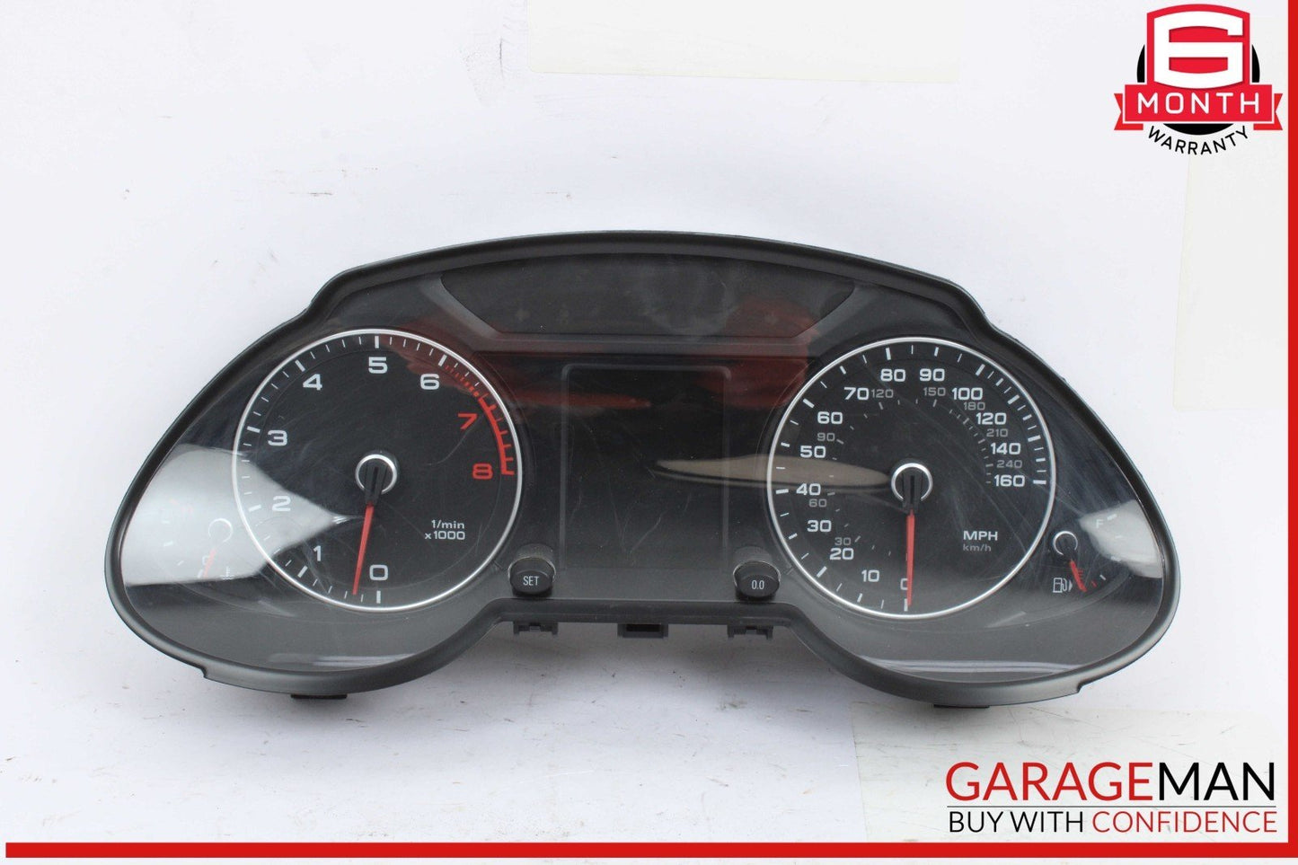 09-17 Audi Q5 Dash Dashboard Speedometer Instrument Cluster Gauge 8R0920981N OEM