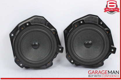 14-17 Maserati Quattroporte S Front / Rear Side Door Audio Sound Speaker Set OEM