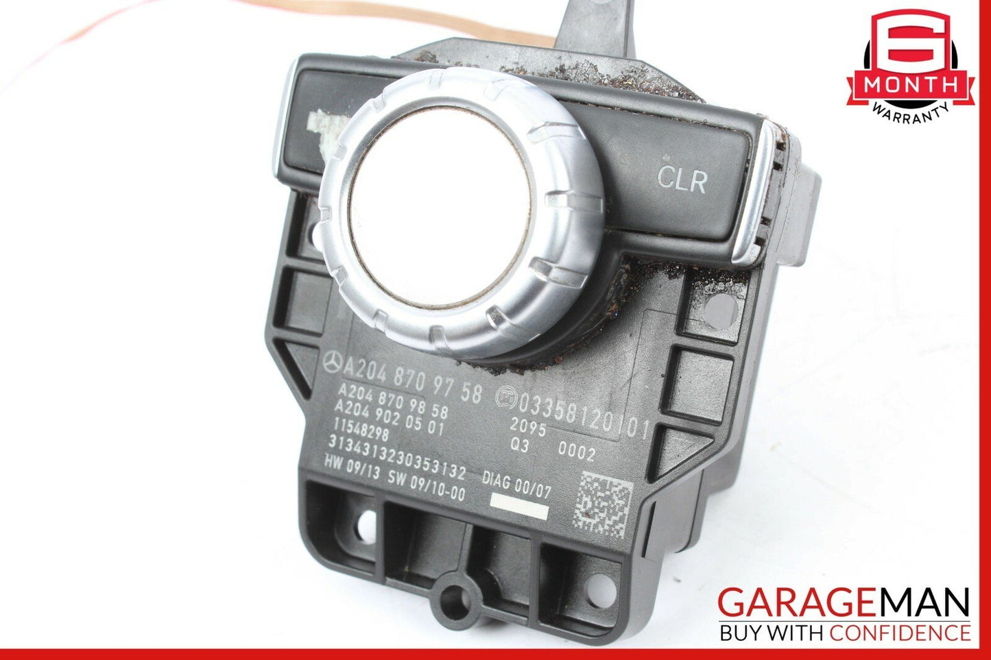 12-14 Mercedes E550 C250 Center Console Head Unit Multi Switch Controller Knob