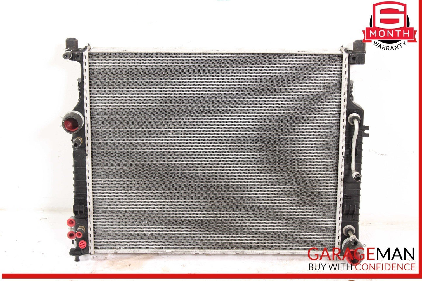 06-13 Mercedes W164 ML350 Engine Cooling Radiator AC A/C Air Condenser Assembly