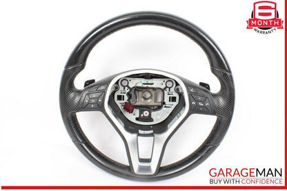 12-18 Mercedes W212 E350 CLS550 E550 Steering Wheel w/ Paddle Shifters OEM