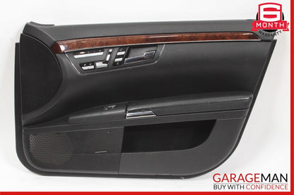 07-09 Mercedes W221 S550 Front Right Passenger Side Interior Door Panel Black