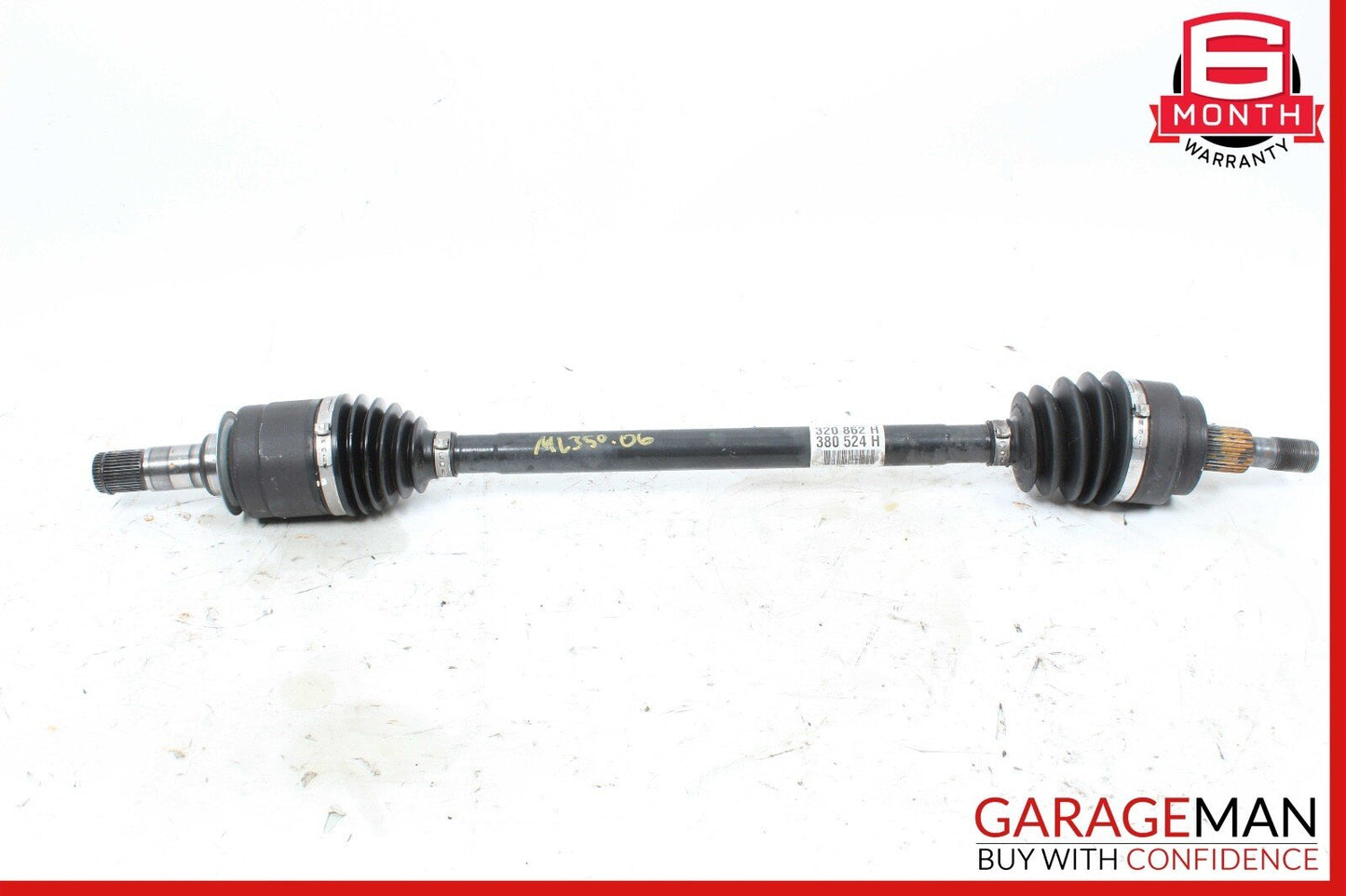 06-12 Mercedes W164 ML350 Rear Right/Left Half Drive Axle Shaft Driveshaft OEM