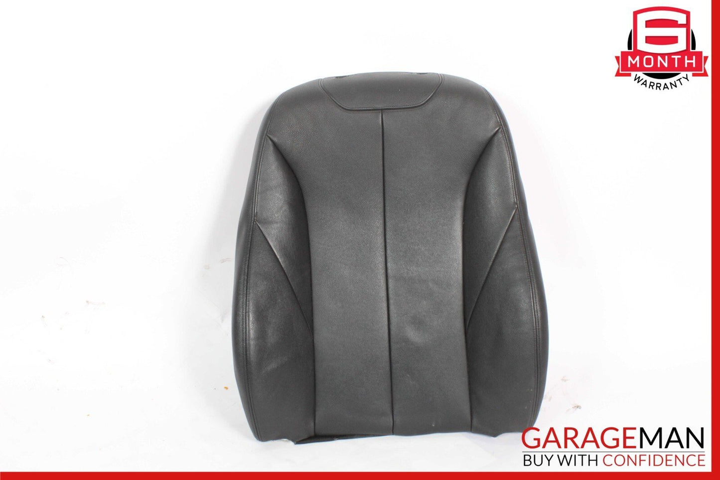 12-18 BMW F30 328i Front Right Top Upper Seat Cushion Black OEM
