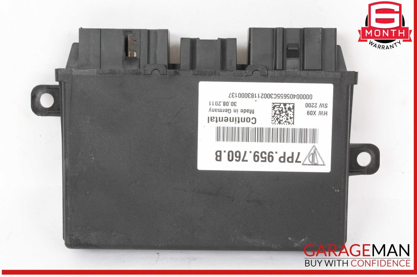 11-18 Porsche Cayenne S 958 Front Left or Right Side Seat Control Module Unit