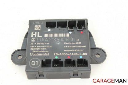 08-15 Mercedes W204 C250 Rear Left Driver Side Door Control Module Q1 OEM