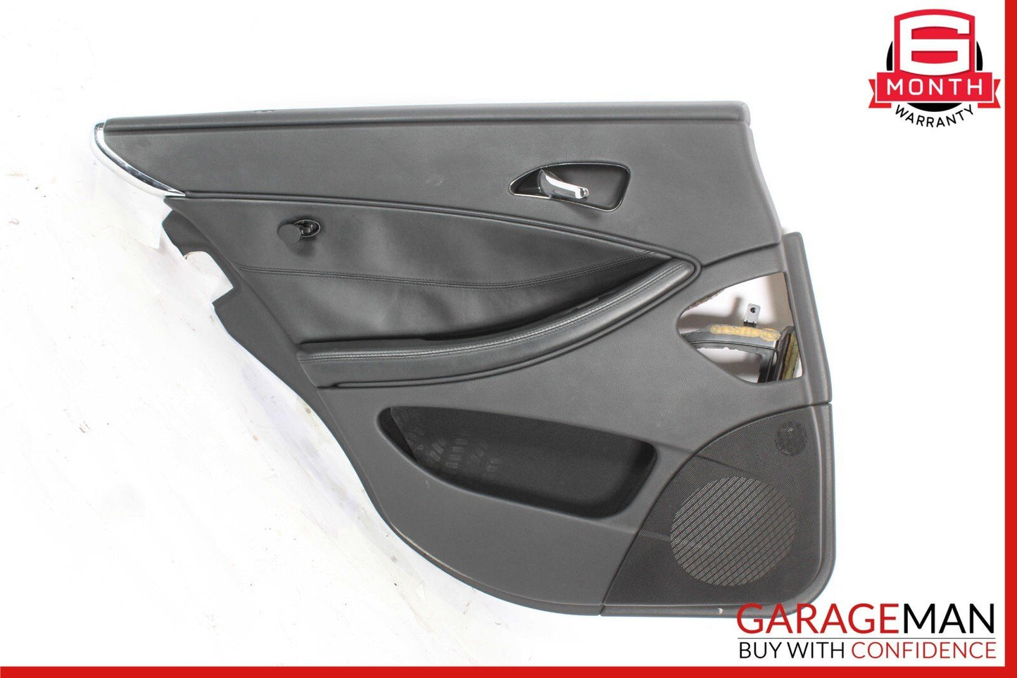 06-11 Mercedes W219 CLS63 CLS55 AMG Rear Left Interior Door Panel Black OEM