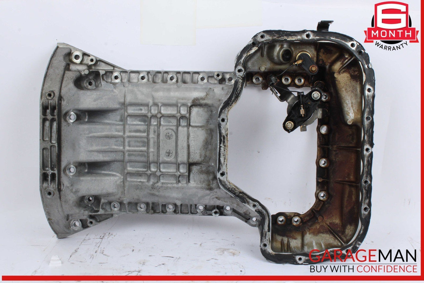 06-13 Mercedes W164 ML350 4MATIC Engine Upper Oil Sump Baffle Pan 2720142002 OEM