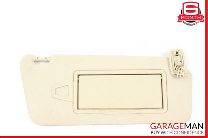 08-14 Mercedes W204 C250 Front Right Passenger Sun Visor Sunvisor Shade Beige