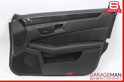 10-13 Mercedes W212 E350 E300 Front Right Side Interior Door Panel Trim Black