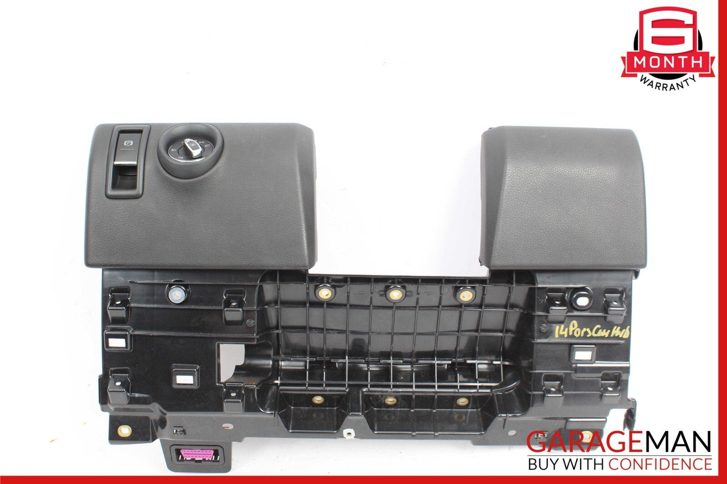 11-18 Porsche Cayenne 958 S Front Left Driver Dash Lower Knee Trim Panel Cover