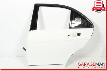 08-14 Mercedes W204 C250 C300 C350 Sedan Rear Left Exterior Door Shell OEM