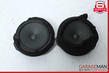 08-18 Mercedes W204 C250 CGI CLS550 Front Door Audio Speaker Logic 7 Set of 2 Pc