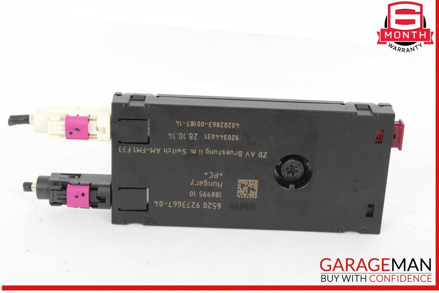 14-16 BMW 428i 435i Antenna Amplifier Control Module Unit AM/FM 9273667 OEM
