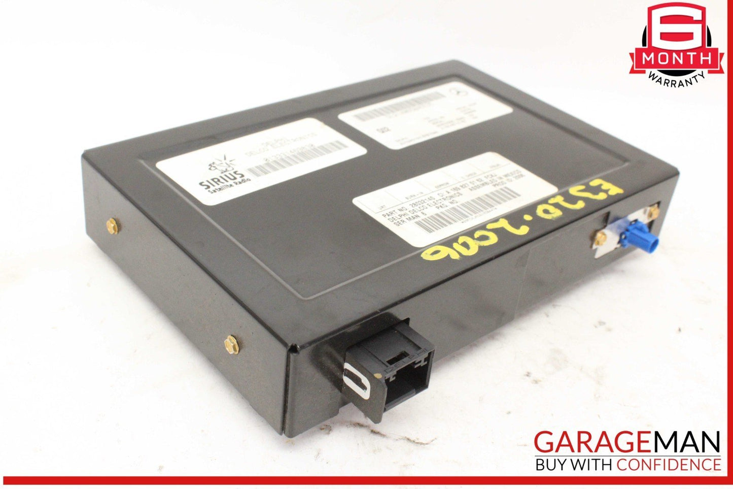 03-09 Mercedes W211 E320 CDI E350 Sirius Satellite Radio Receiver 1698270162 OEM