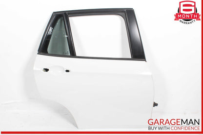 12-15 BMW X1 Rear Right Passenger Side Door Shell White OEM