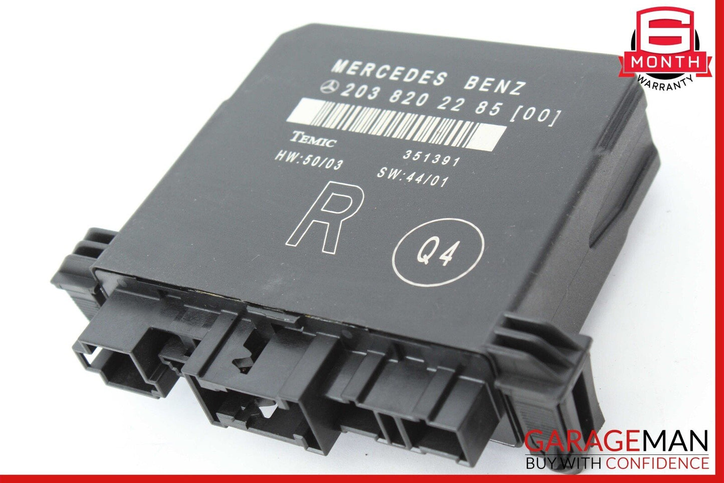 01-07 Mercedes W203 C230 Rear Right Side Door Control Module Unit OEM