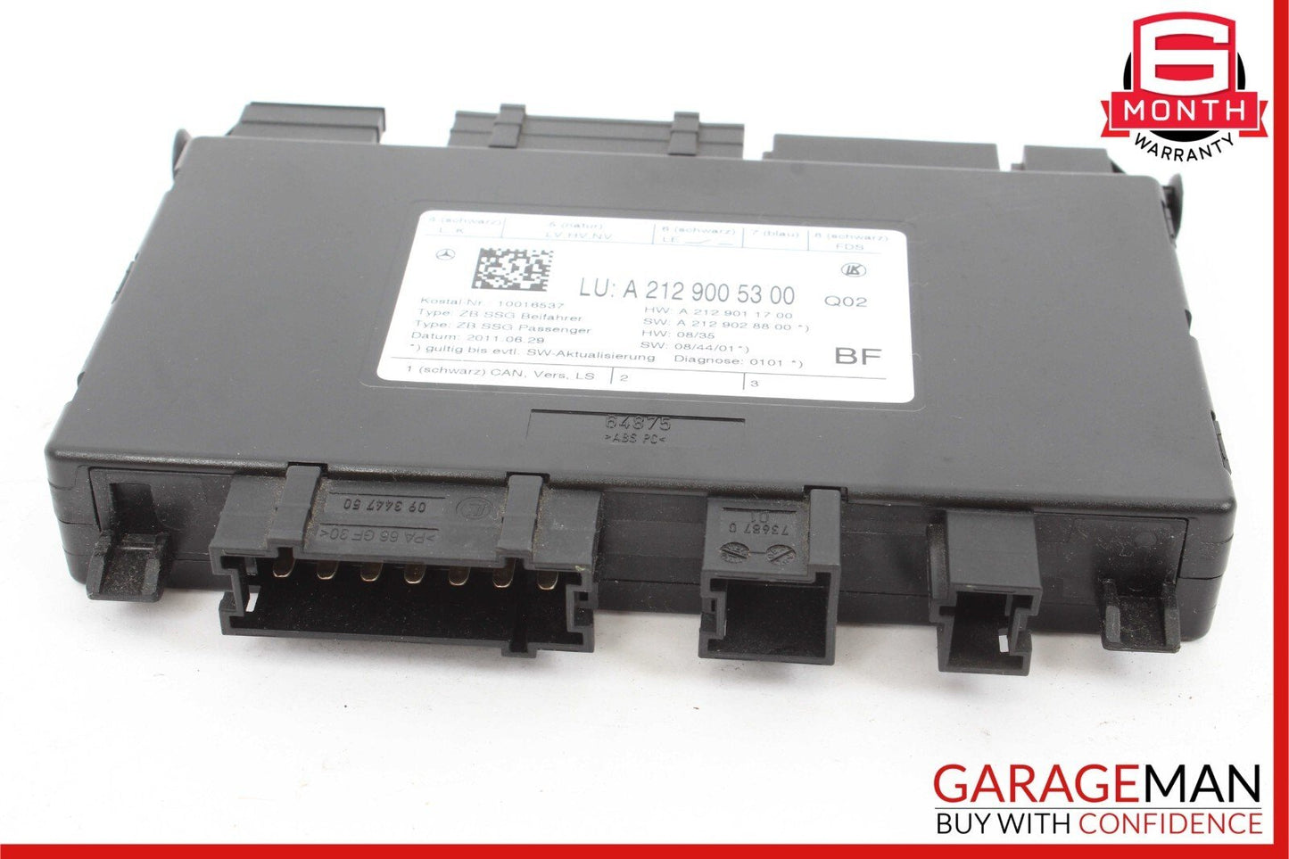 08-20 Mercedes W212 E350 CLS400 Front Right Passenger Side Seat Control Module