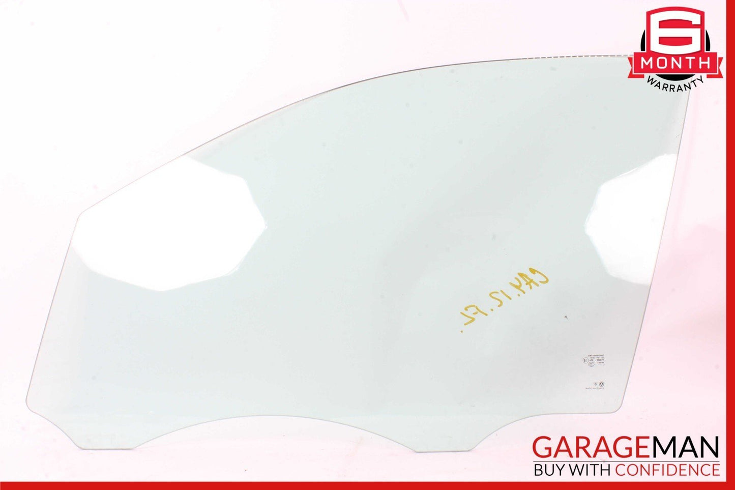 11-18 Porsche Cayenne S 958 Front Left Driver Side Door Window Glass OEM