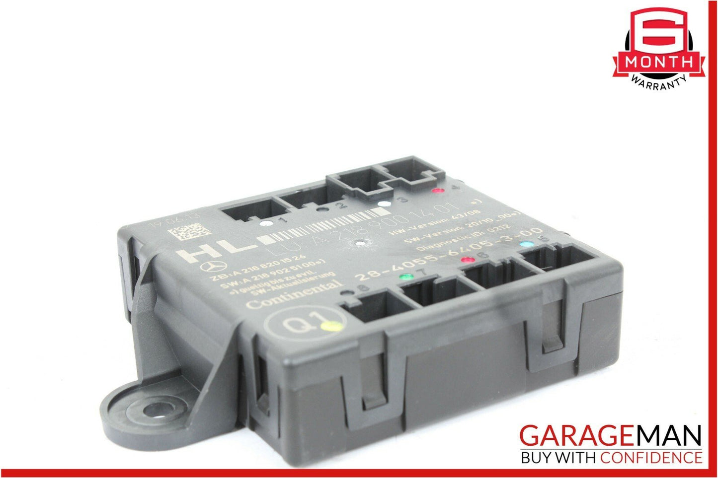 08-14 Mercedes W204 C250 C350 Rear Left Driver Side Door Control Module Unit OEM