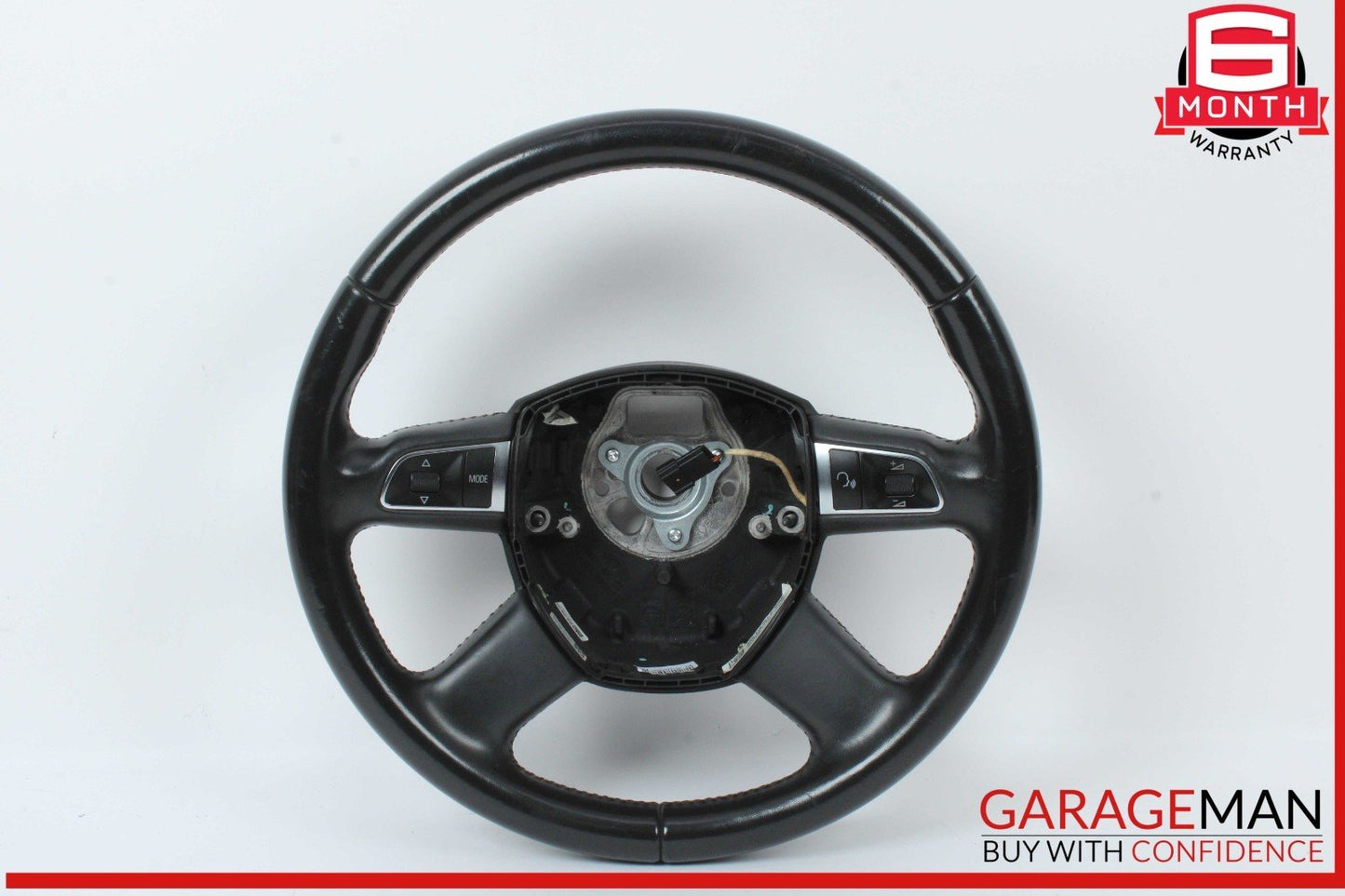 09-12 Audi Q5 4 Spoke Steering Wheel w/ Control Switch Assembly OEM