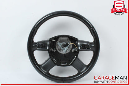 09-12 Audi Q5 4 Spoke Steering Wheel w/ Control Switch Assembly OEM
