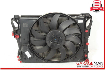 02-06 Mercedes W220 S430 Engine Motor Cooling Fan Shroud w/ Radiator OEM
