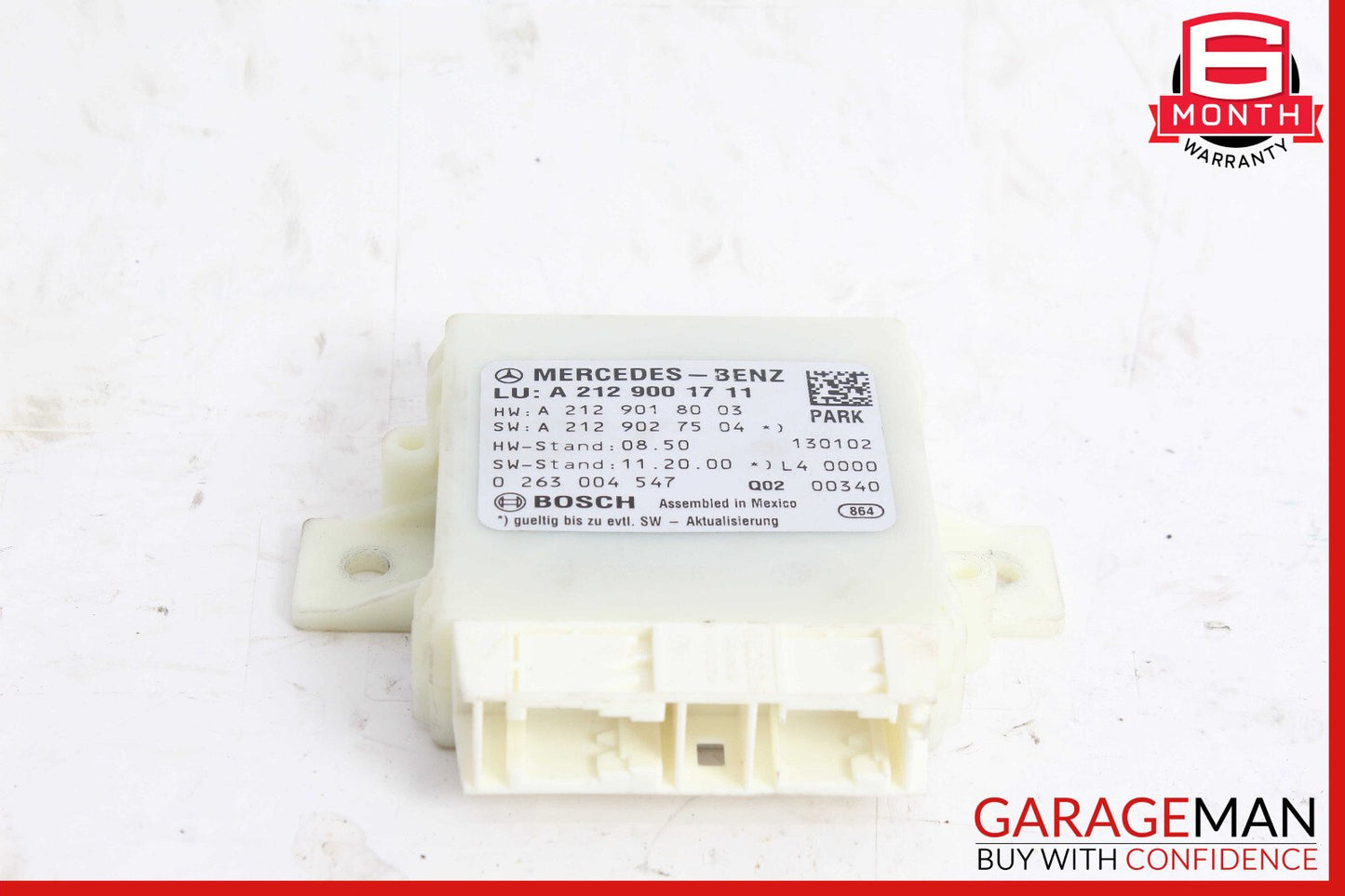 10-13 Mercedes W212 E63 E350 E550 Parking Distance Control PDC Module OEM