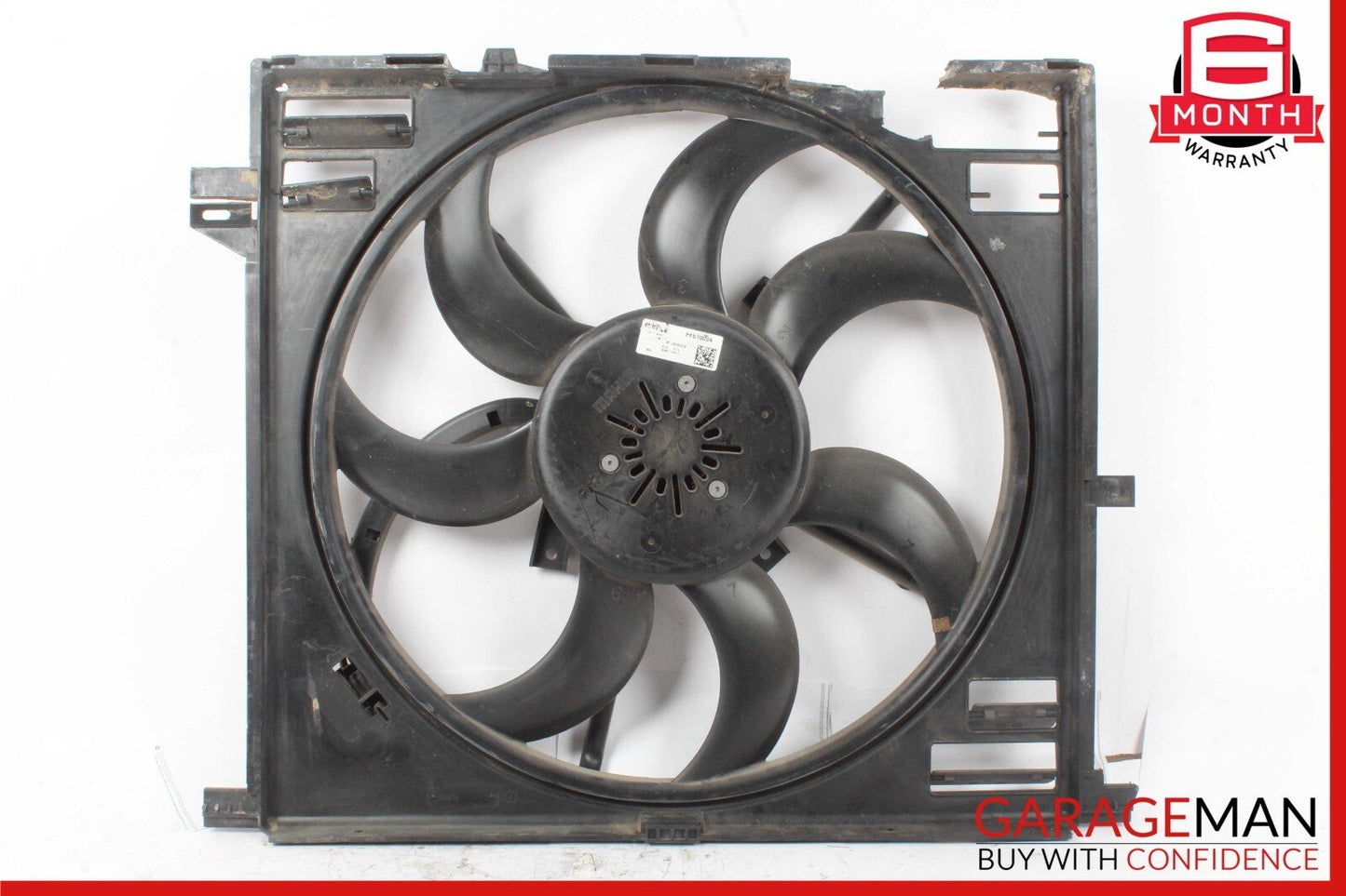 17-21 Alfa Romeo Giulia 2.0L Radiator Engine Cooling Fan Shroud Blade Motor Assy