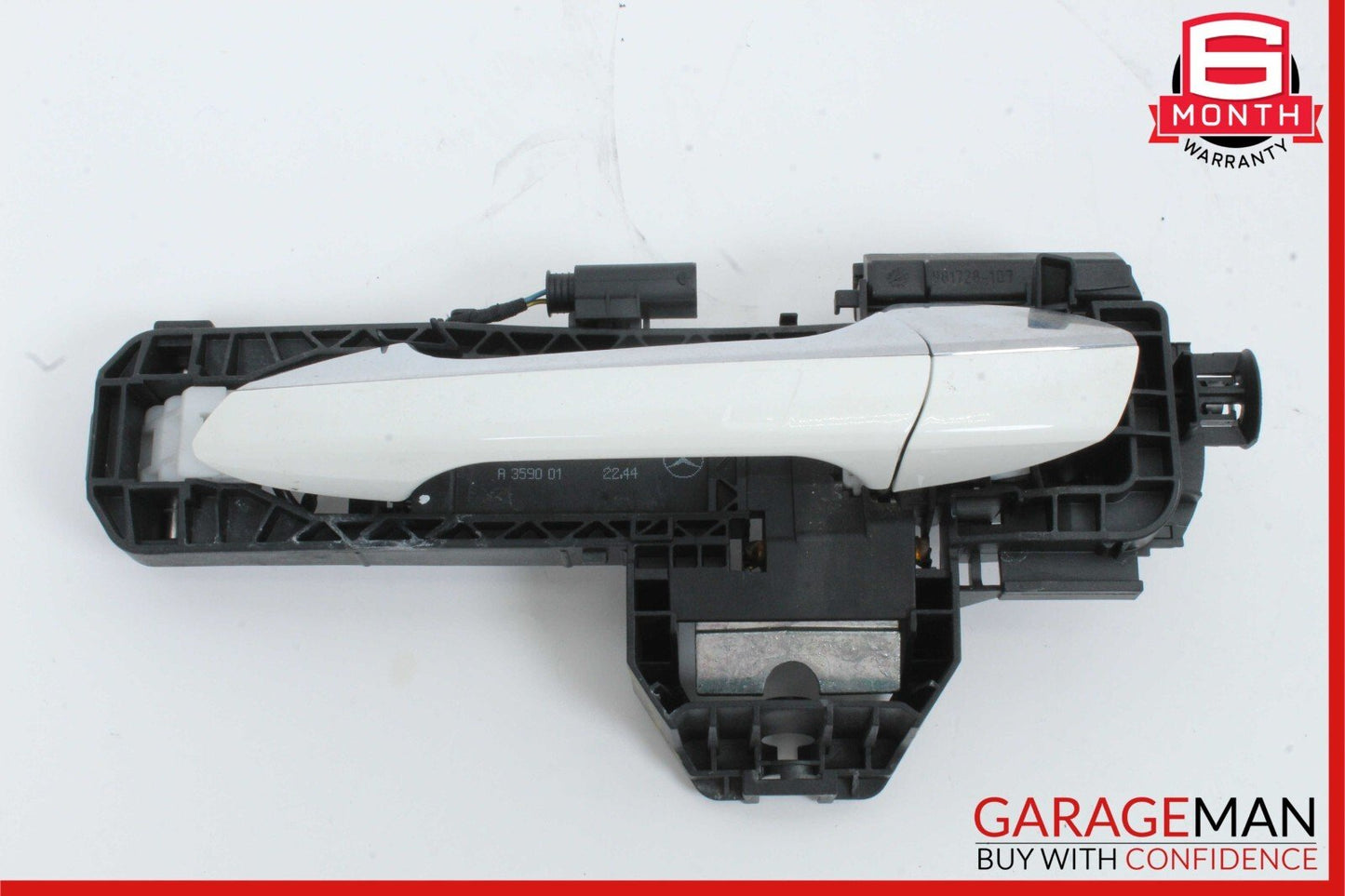12-14 Mercedes W204 C250 Rear Left Side Keyless Go Exterior Door Handle White