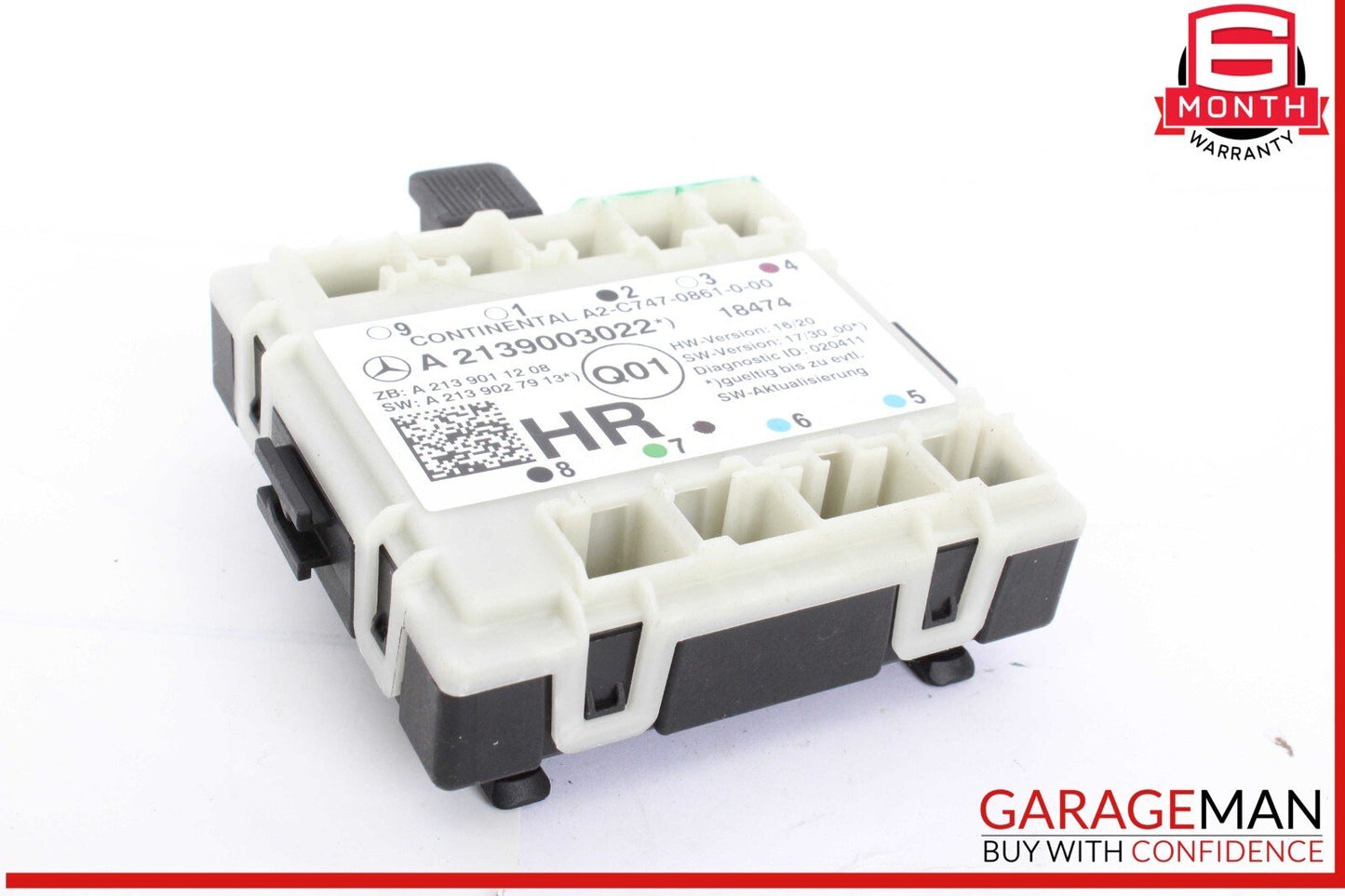 19-23 Mercedes W213 E300 Rear Right Passenger Side Door Control Module Unit OEM