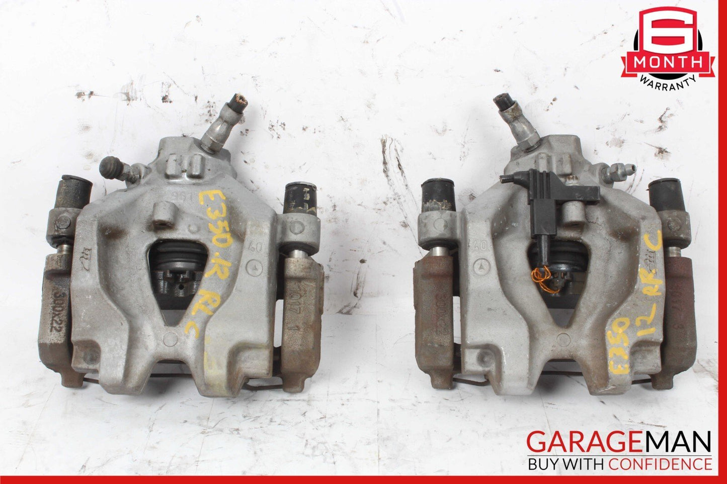 08-17 Mercedes W207 Ð550 C350 Rear Brake Calipers Left and Right Set OEM