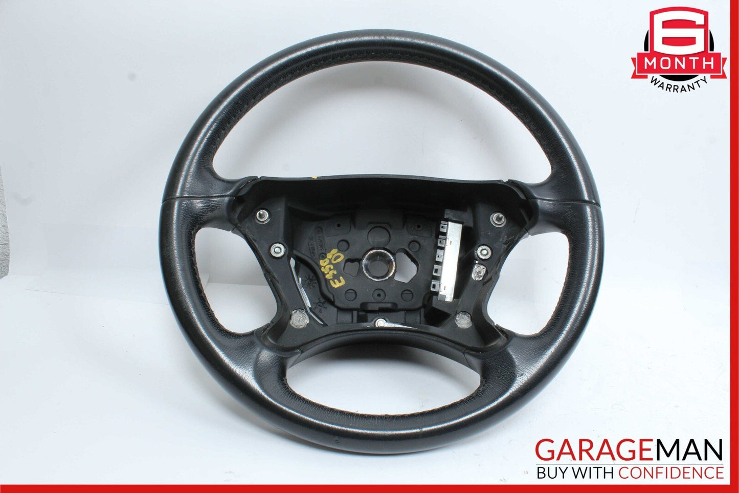06-09 Mercedes W211 E350 CLS500 CLS550 4 Spoke Driver Steering Wheel OEM