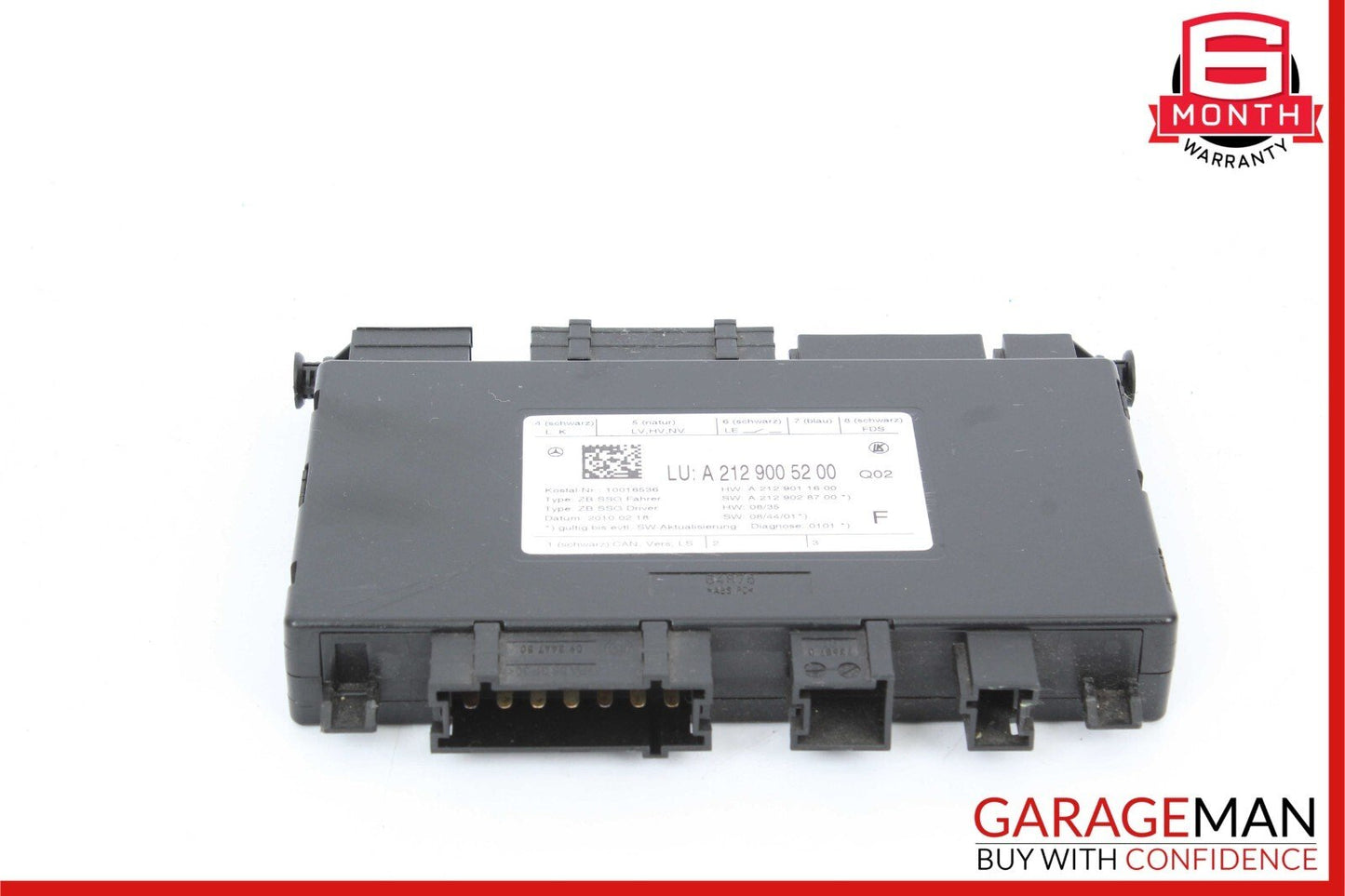 08-18 Mercedes W212 E350 SLK250 Seat Control Module Front Left Driver Side OEM