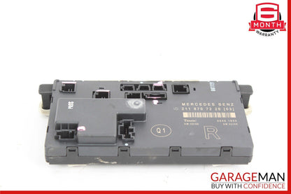 03-09 Mercedes W211 E320 E350 E550 Front Right Side Door Control Module Unit