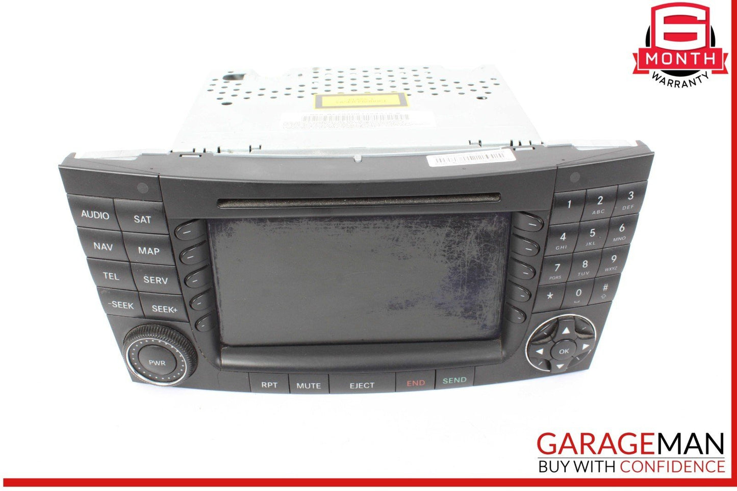 03-08 Mercedes W211 E63 AMG Command Head Unit Navigation Radio CD OEM